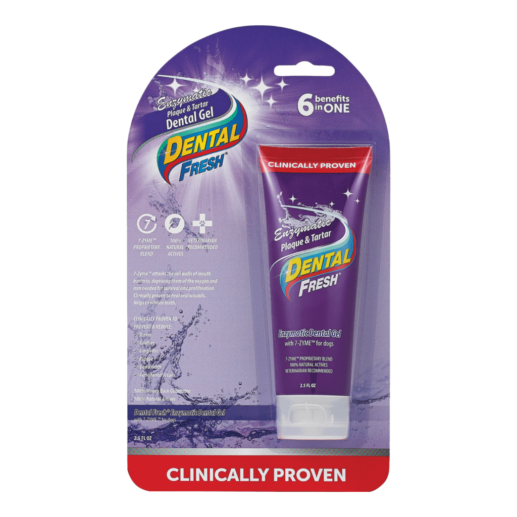 Synergy Labs Dental Fresh Enzymatic Plaque & Tartar Dental Gel 2.5 oz - 70.87 g