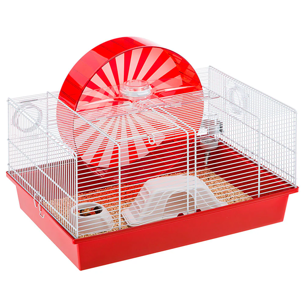 Ferplast Coney Island Hamster Cage With Large Wheel And Play Area
50 x 35 x H 25 cm