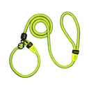 DOCO® Reflective Rope Leash Ver.2 - Slip On Collar Leash 5ft Ø13mm 120cm+30cm(L) S.Lime