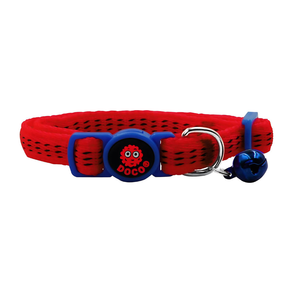 DOCO® Puffy Cat Collar 1.0 X 19-31cm(XS) - Red