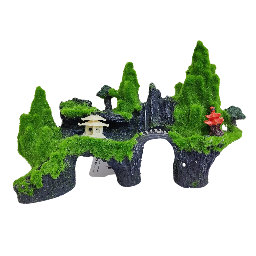 Karis Castle Aqua Decoration M-23x7x17cm