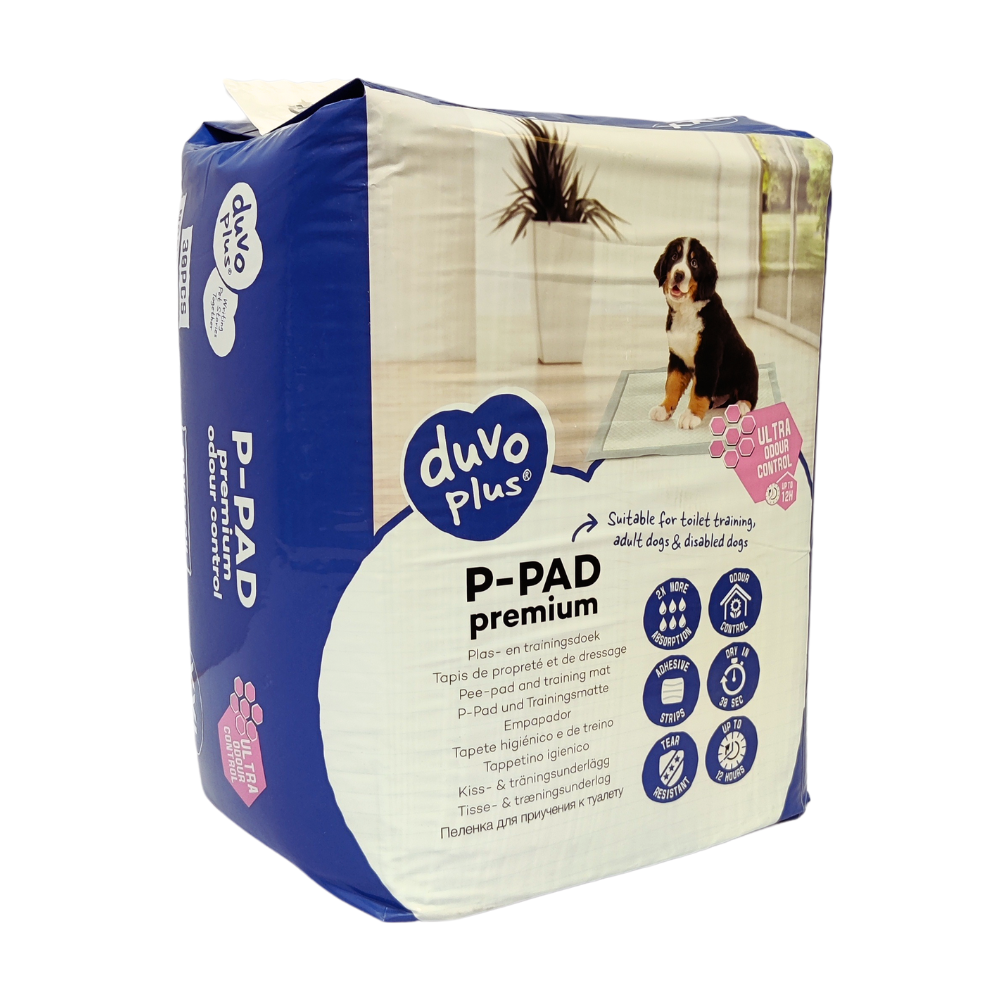 Duvo+ Pet Pad Premium Month Pack XXL-60x90cm-Odour Control-30pcs