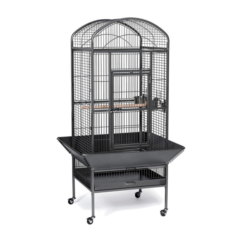 Dayang Bird Cage - A08 (Jumbo) - 123 x 82 x 178cm[Dimension - 123 x 82 x 178cm]-Black