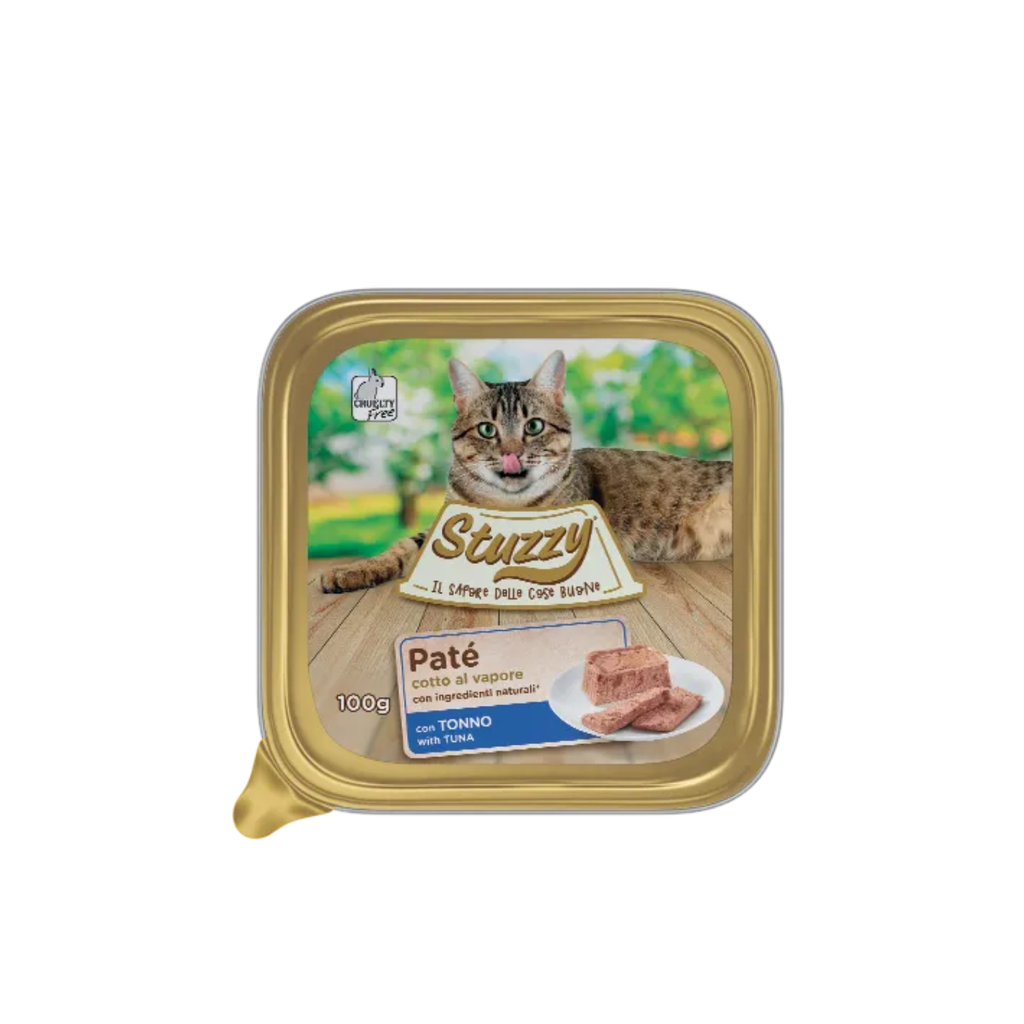 Stuzzy Cat Pate Tuna For Cat 100g [Minimum Order Qty:32pcs]