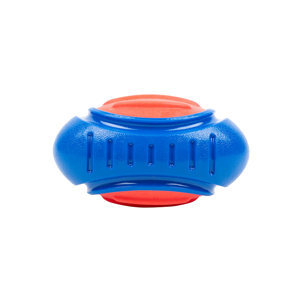 Pado Oval Blue And Red Tougher Toy (13.2x7.7x7.6cm)