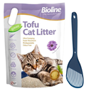 Combo Offer-Bioline Tofu Cat Litter 7L - Aquatic Bloom Fragrance+Moderna Cat Litter Scoop