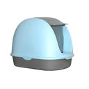 Pado Portable Cat Litter Box  56*39*42cm-Blue