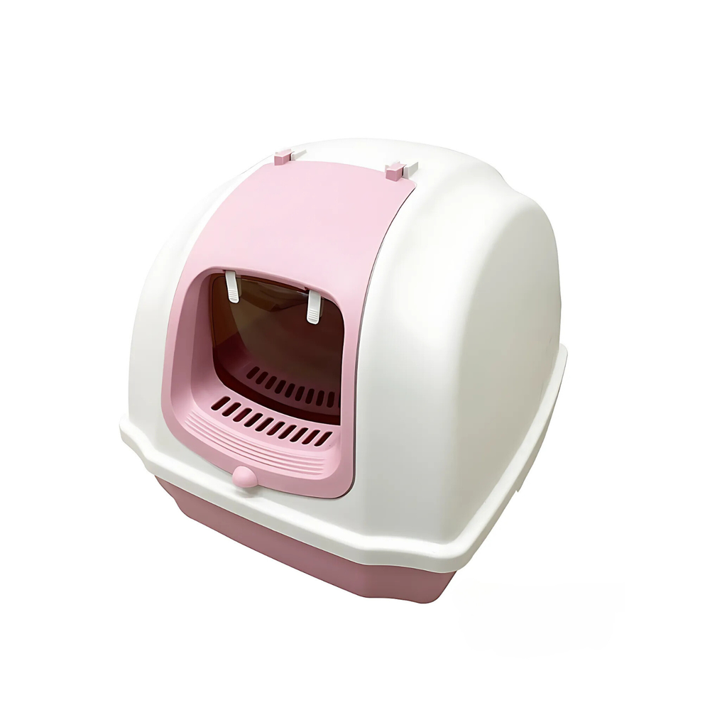 Pado Litterarium Cat Litter Box 50.5*44.5*40 cm- Pink