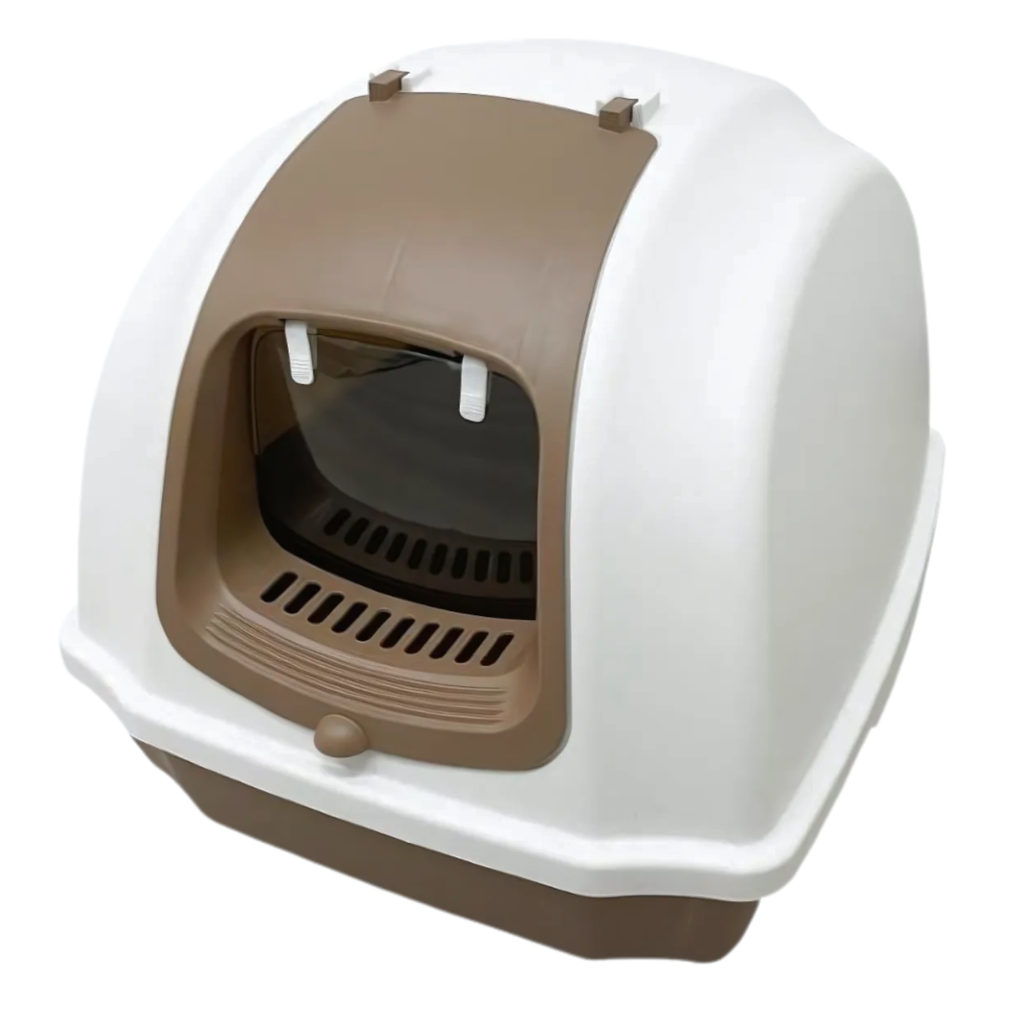 Pado Litterarium Cat Litter Box 50.5*44.5*40 cm- Coffee