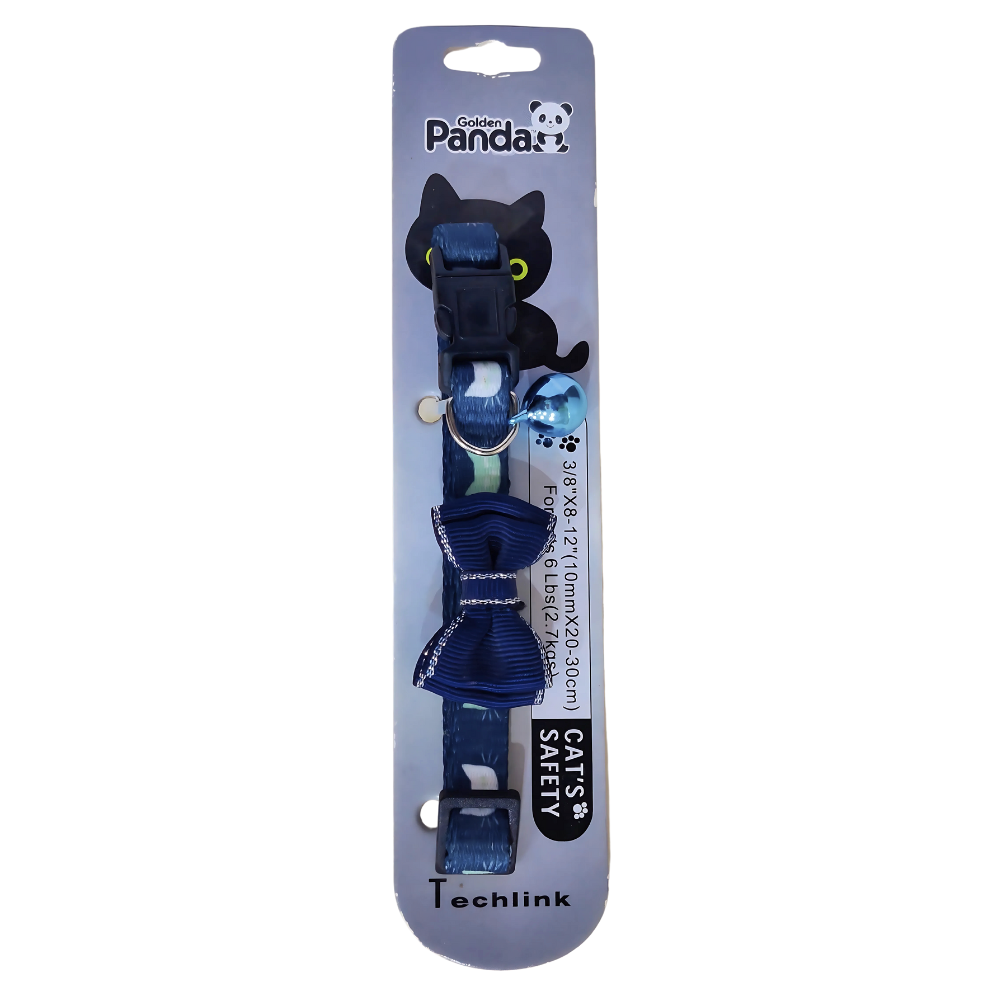 Golden Panda Cat Collar 10mmx20-30cm 