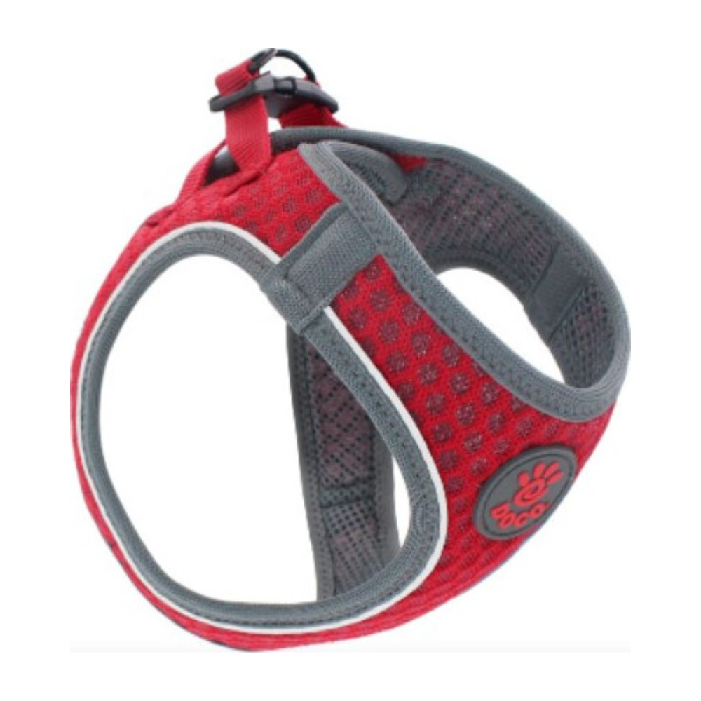 DOCO® Net Mesh Sport Harness (DCA312)-Sizes - L, Color - Maroon