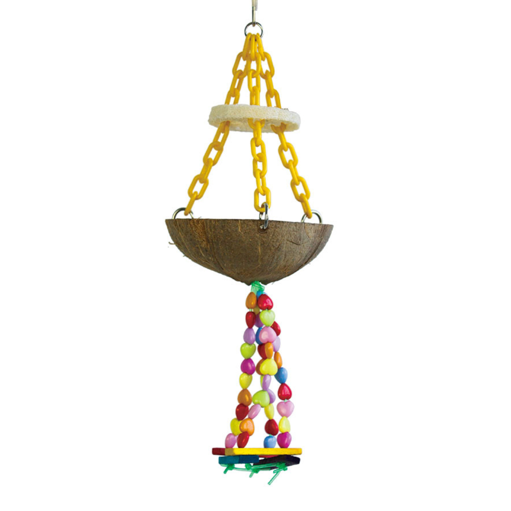 Vanpet Cocoshell Natural Bird Toy 45.2x10cm-BTLB00199