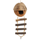 Vanpet Coco House With Ladder Bird Toy 45x13x13cm-BTLB00742