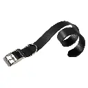 Ferplast Natural C Leather Dog Collar Color - Black, Dimension - 61-69cm x 40mm