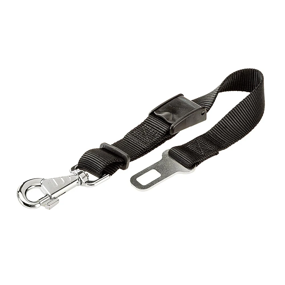 Ferplast Dog Safety Belt - Black (37-50cm x 25mm)