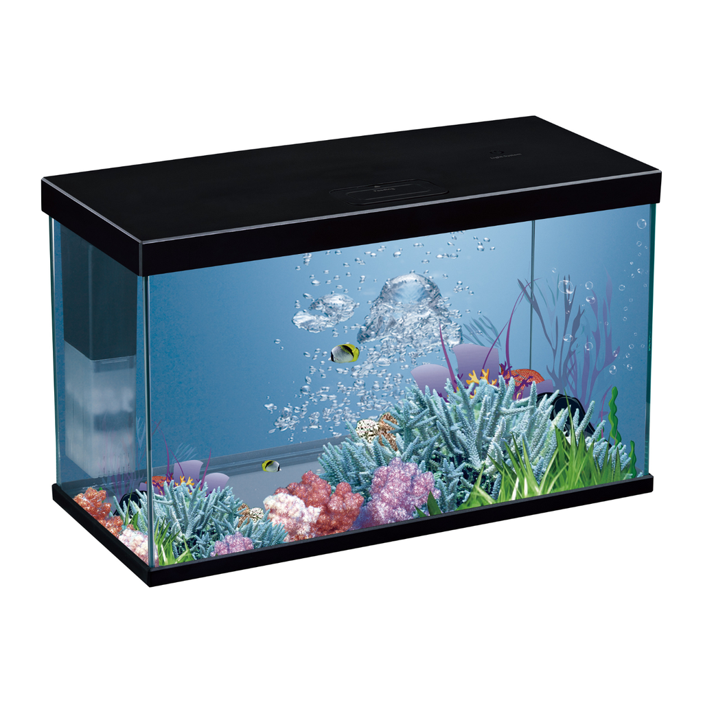 Karis Edge LDA Desktop Aquarium-LX-A863 -11 Litres-Black