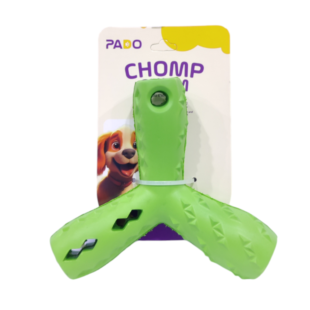 Pado Chomp Chum Hole Boomerang Eva toy 8x8x8cm