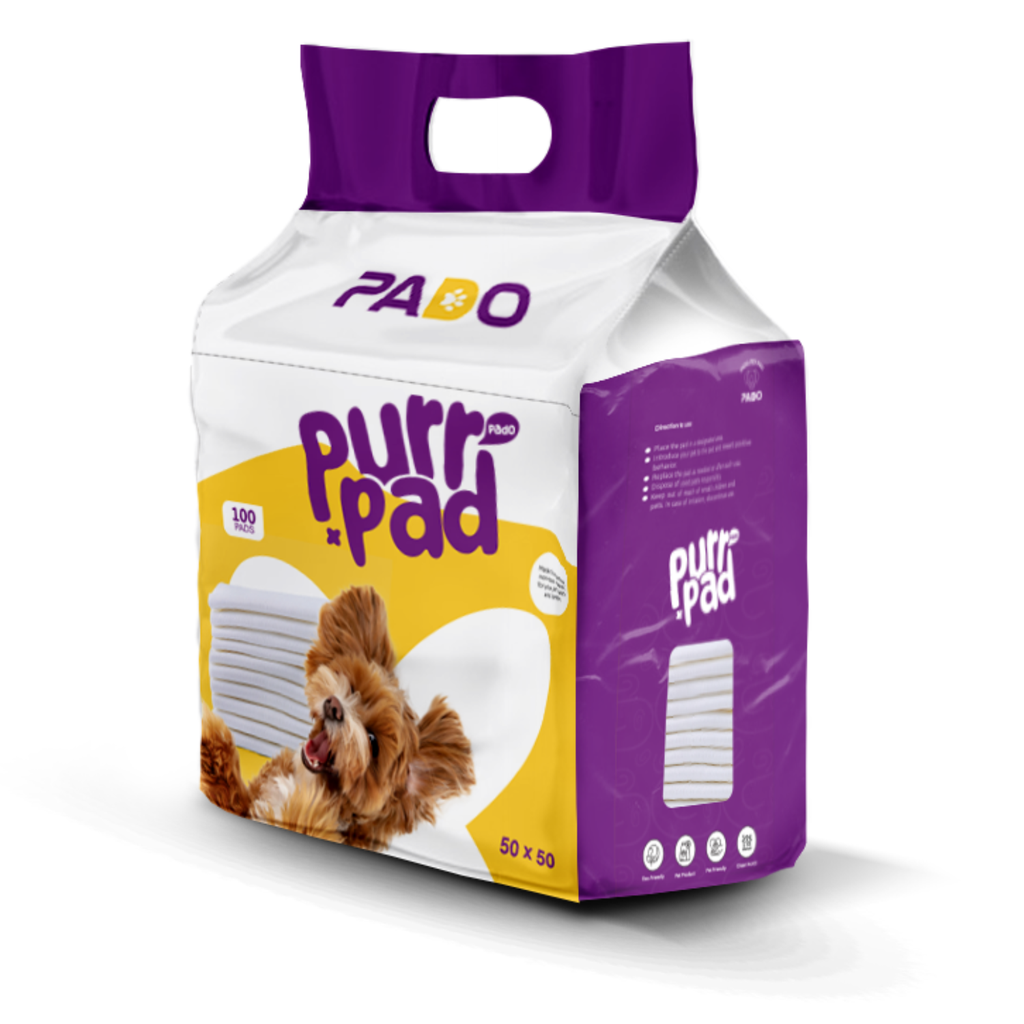 Pado Pet Pad - Advanced Layer Protection - 50 x 50cm - 100pcs