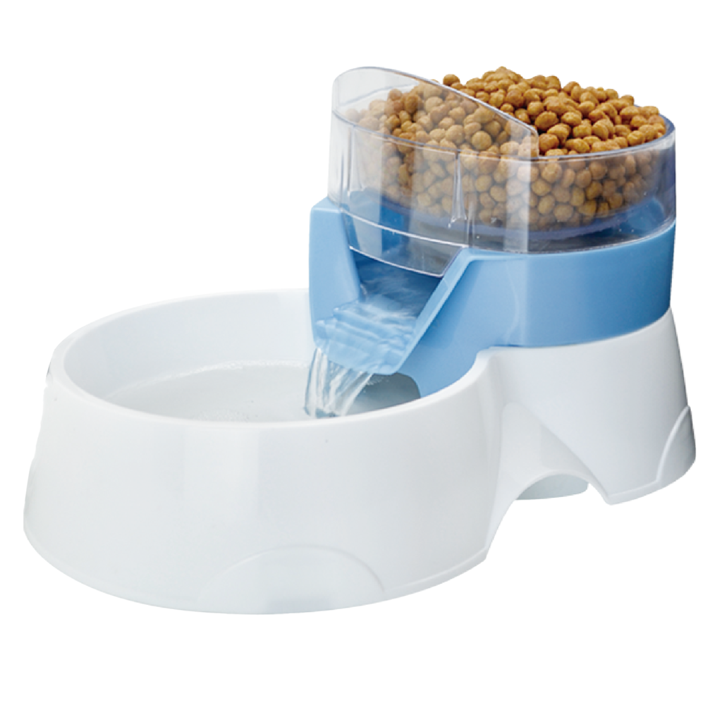 KW Zone Mango Pet Food & Water Feeder (2in1)-MF-890