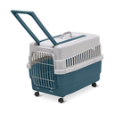 Imac KIM 60-Pet Carriers for Dogs and Cats, 60x40x45cm[Color - Blue/Grey]