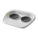 Moderna Tidy Diner Mess-proof double diner feeder 2x 300 ml