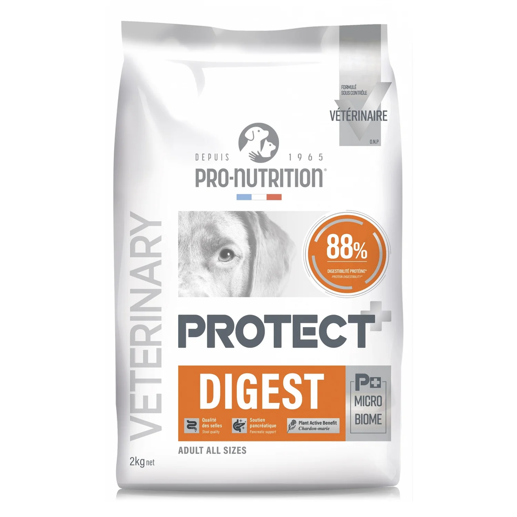 Pro nutrition Protect Digest[Gastrointestinal]-Dog Food For Adult All Sizes 2kg 