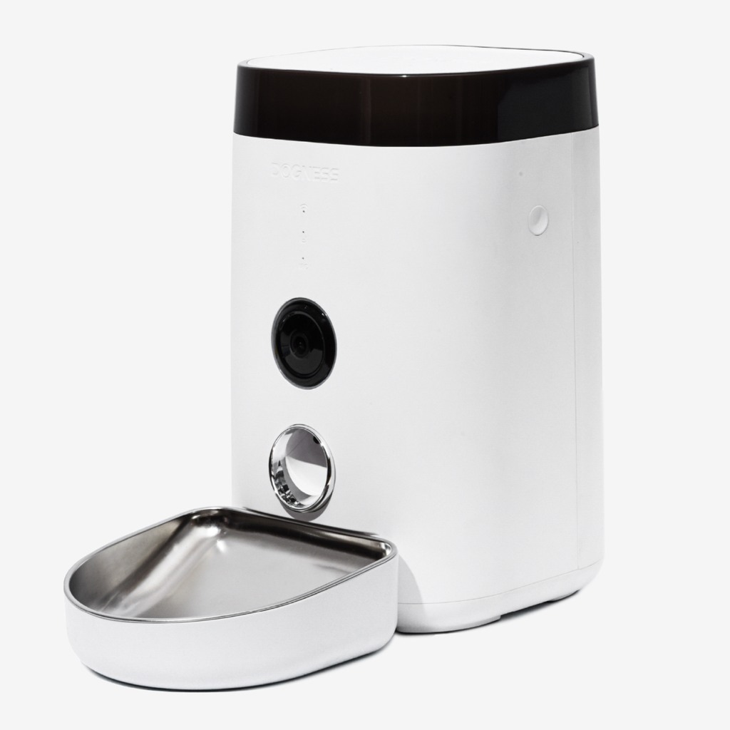Dogness Panoramic Cam Smart Feeder Pet Food Dispenser With  HD-1080p Wide-View Camera & App Control- 3.6L