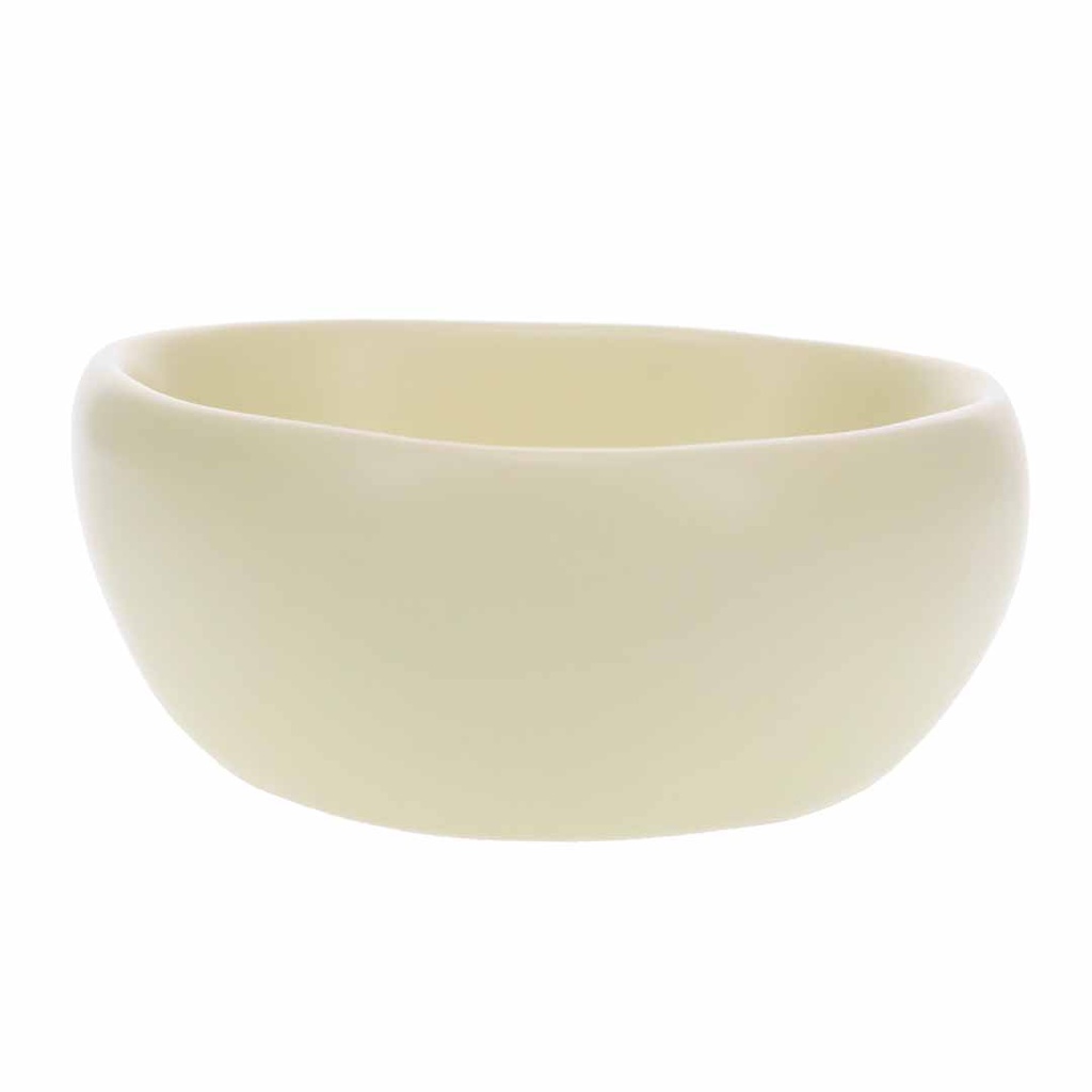 Duvo+ Feeding Bowl-Stone-Triangle bull's eye S - 160ml - 11x11x5cm Yellow-green