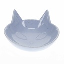 Duvo+ Feeding bowl-Stone-Kitty face 175ml - 14x14x6,5cm Blue 