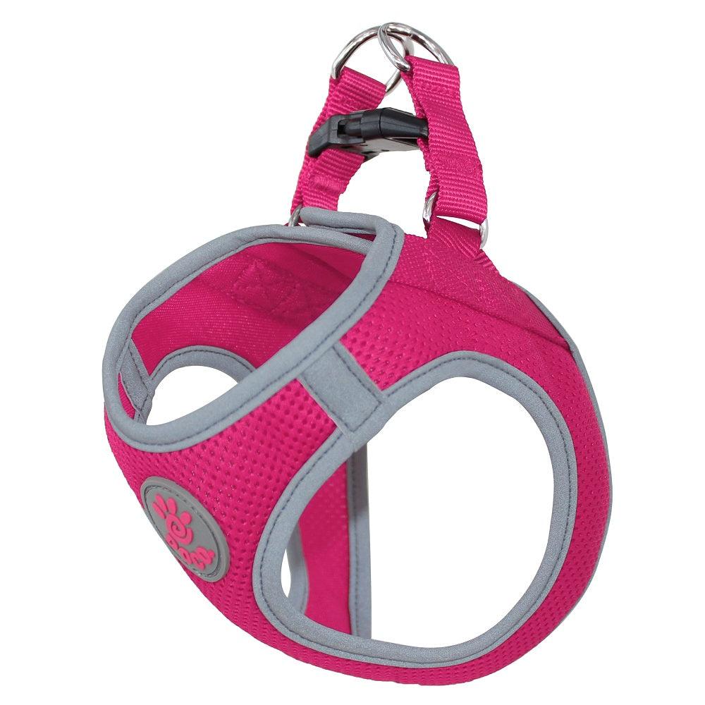 DOCO® Athletica QUICK FIT Reflective Harness XXX.Small-24-28cm / 0.5-0.9kg-Rasberry Pink