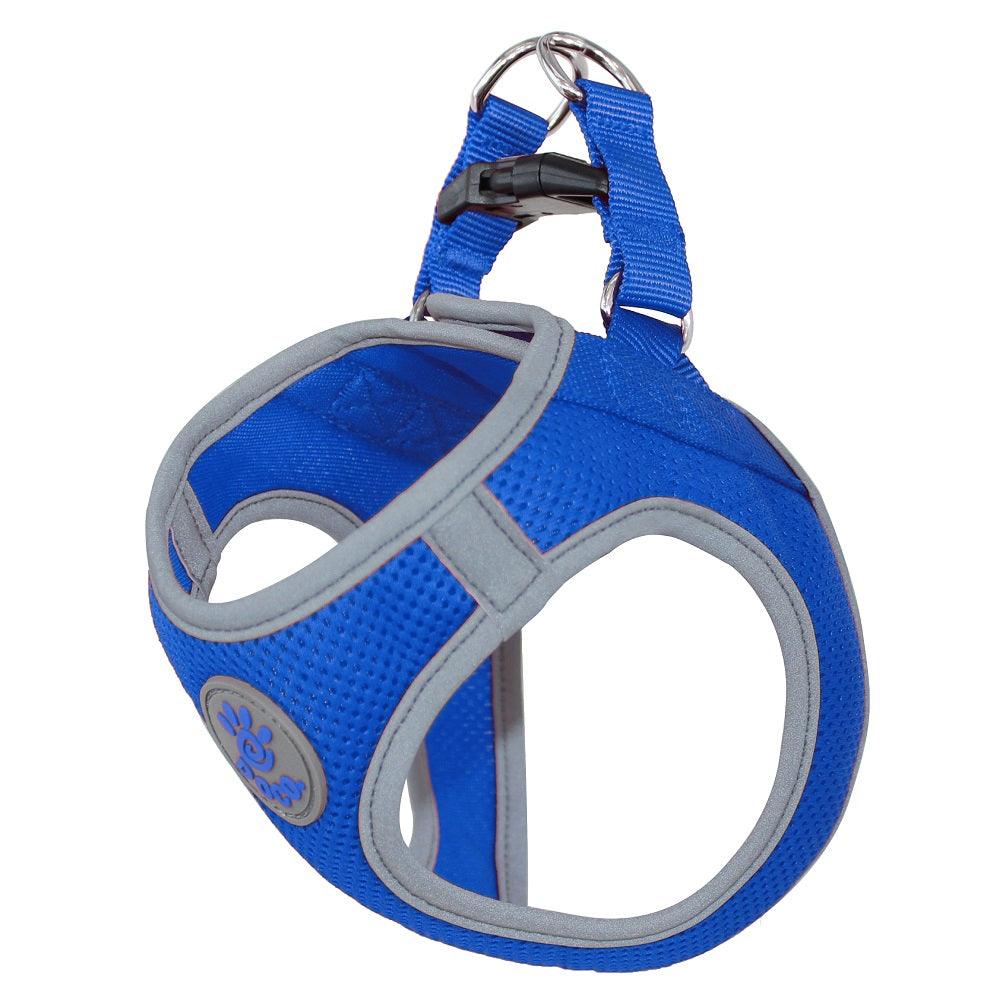 DOCO® Athletica QUICK FIT Reflective Harness Small 37-40cm / 3-4.5kg-Blue