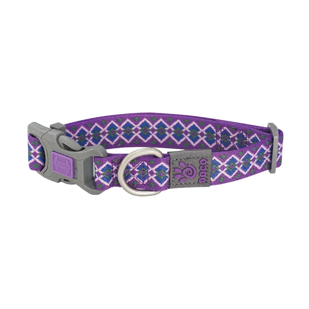 DOCO® Jacquard Weave Collar-2.5 x 34-51cm [Size-Medium]