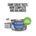 Schesir Complete & Balanced Nutrition Wet Cat Food in Jelly Can- Tuna With Whitebait 85g [MOQ:12pcs]