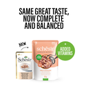 Schesir Complete & Balanced Nutrition Wet Cat Food in Jelly Pouch- Tuna With Salmon 85g [MOQ:12pcs]