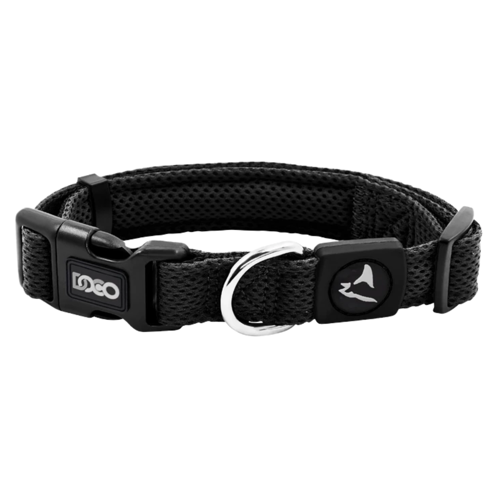 DOCO® Puffy Air Collar Medium-2.5 x 34-49cm-Black