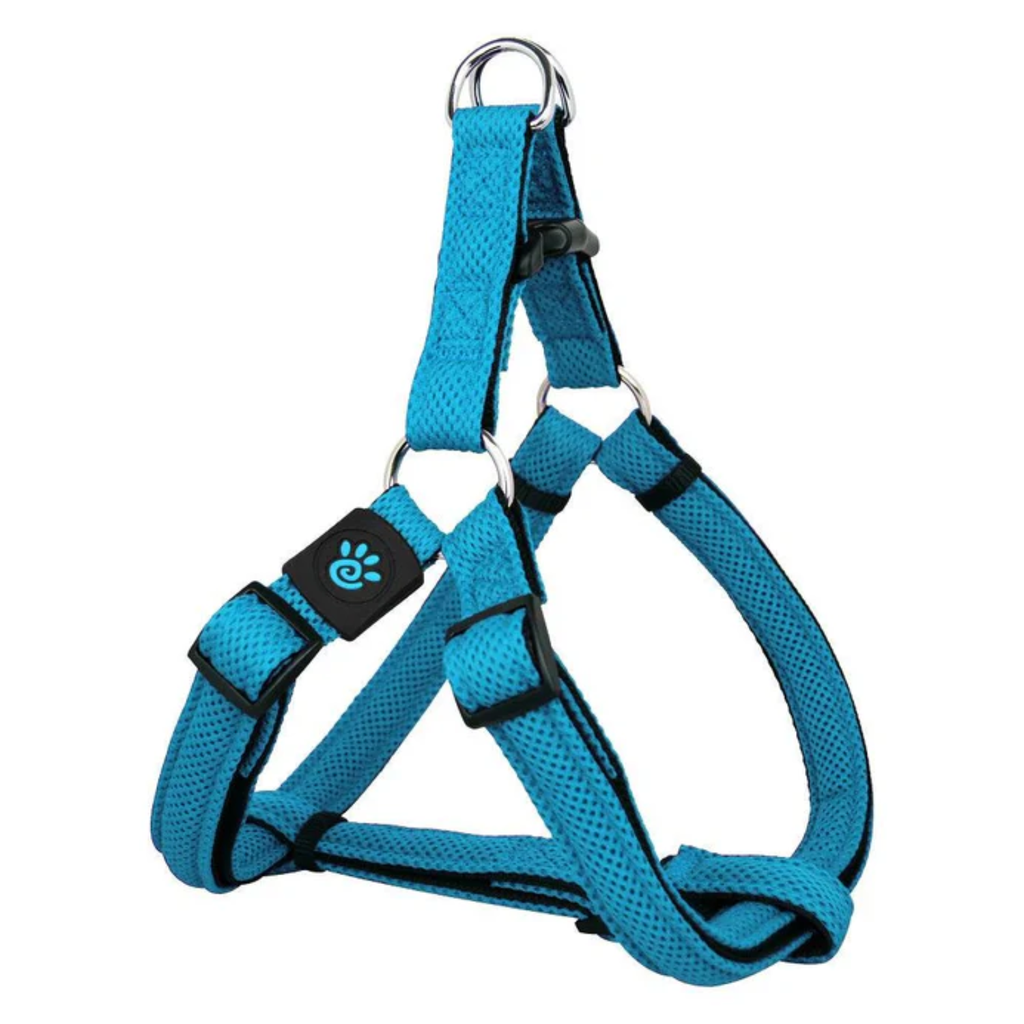 DOCO® Puffy Air Step- In Harness Medium-2.5 x 53-77cm-Turquoise
