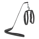 DOCO® Signature Cat Harness + Leash 6ft [Neck1x19-27cm; Chest1x28.5-46cm]-Grey