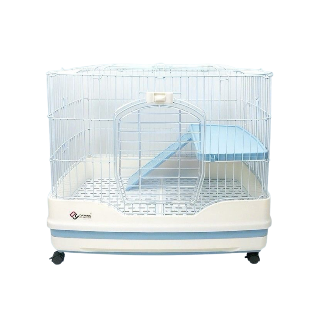Dayang Rabbit & Small Animal Cage (R61) - 82.5X55X67.5cm-Blue