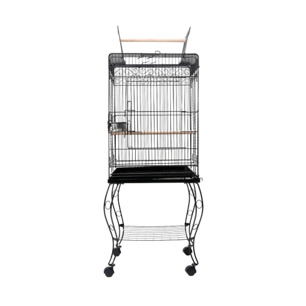 Dayang Bird Cage (A80) - 53.5 x 53.5 x 133.5cm-Black