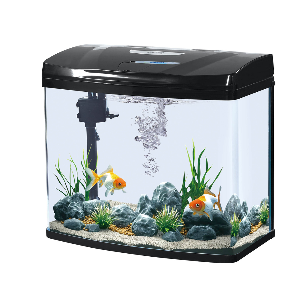 Karis Glass Aquarium BL-310A - [30x21x30.5cm, Color - Black]
