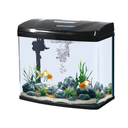 Karis Glass Aquarium BL-310A - [30x21x30.5cm, Color - Black]
