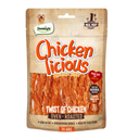 Dentalight Chicken Licious Jerky Treats For Dogs-Twist of Chicken 70g