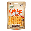 Dentalight Chicken Licious Jerky Treats For Dogs-Chicken Wrapped Hide 70g