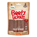Dentalight Beefy Licious Jerky Treats For Dogs-Fillet of Beef 70g
