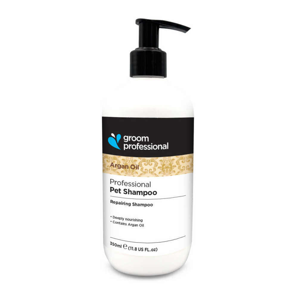 Groom Professional Argan Oil Shampoo[Repairing] - 350 ml