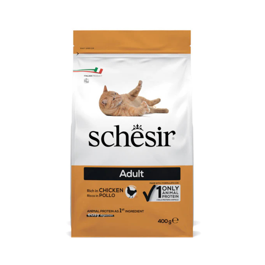 Schesir Cat Dry Food Maintenance with Chicken-Adult[Weight - 400g]