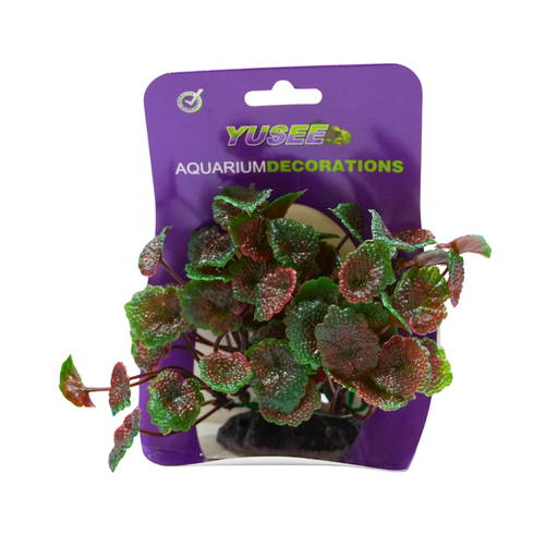 Yusee Aquarium Decorations - Artificial Plant YS-92105 [Height:10-12cm]