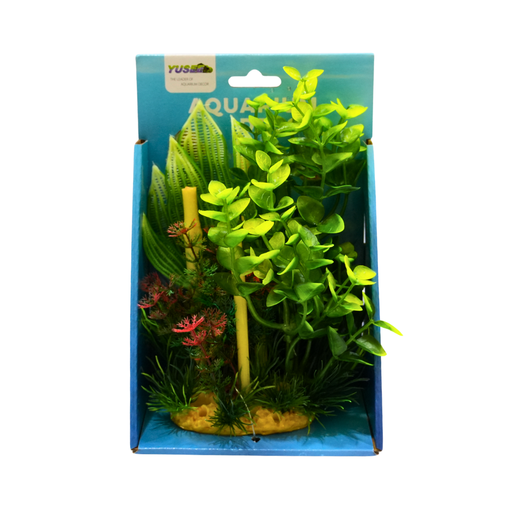 Yusee Aquarium Decorations - Artificial Plant YS-60511-1 [Height:20cm]