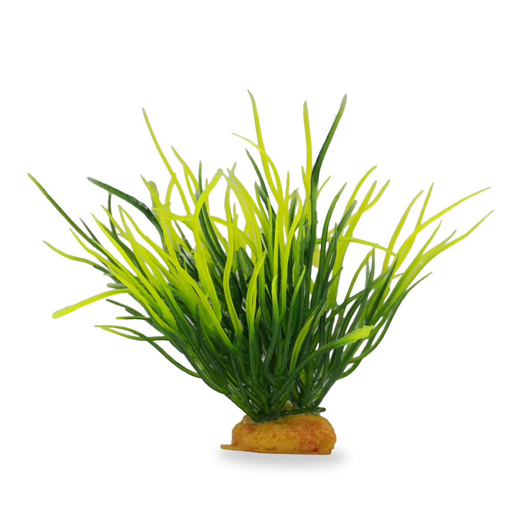 Yusee Aquarium Decorations - Artificial Plant [MOQ 6pcs]  [Height:3"]