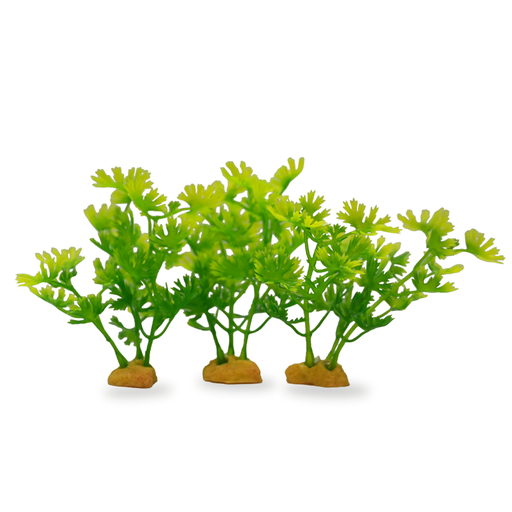 Yusee Aquarium Decorations - Artificial Plant YS-70512-4 [Height:4"]